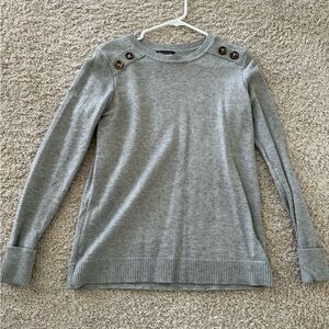 Pink Clover Light Gray Knit Sweater